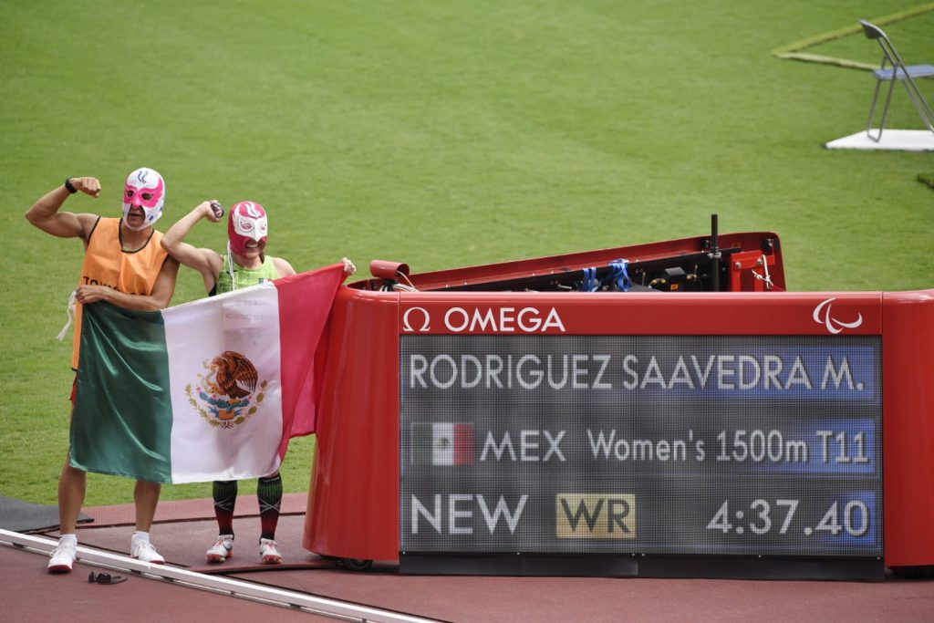 La mexicana Mónica Rodríguez consiguió la tercera medalla de para México, y el metal número 100 dorado para la delegación azteca en unos Juegos Paralímpicos.