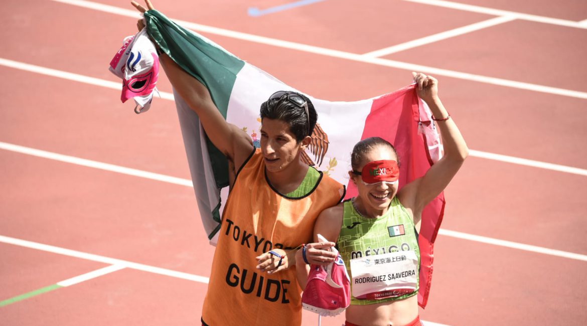 La mexicana Mónica Rodríguez consiguió la tercera medalla de para México, y el metal número 100 dorado para la delegación azteca en unos Juegos Paralímpicos.