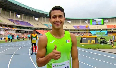 El velocista Luis Avilés impone récord mexicano y se clasifica a la final del Mundial de Atletismo Sub20.