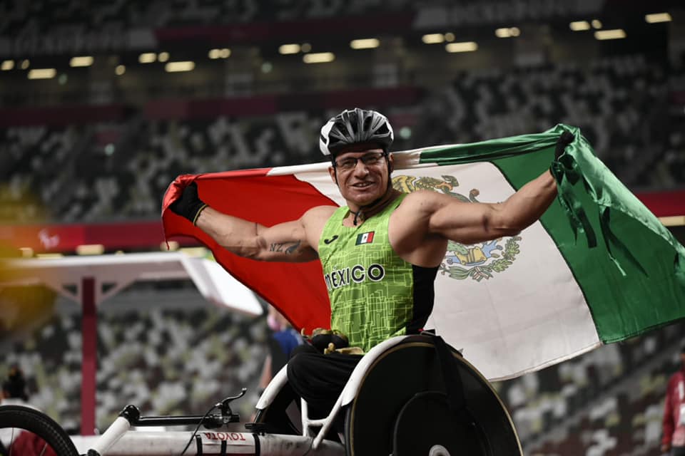 El para atleta mexicano Juan Pablo Cervantes, logró un registro de 13 segundos, 87 centésima en la prueba de los 100 metros T54.