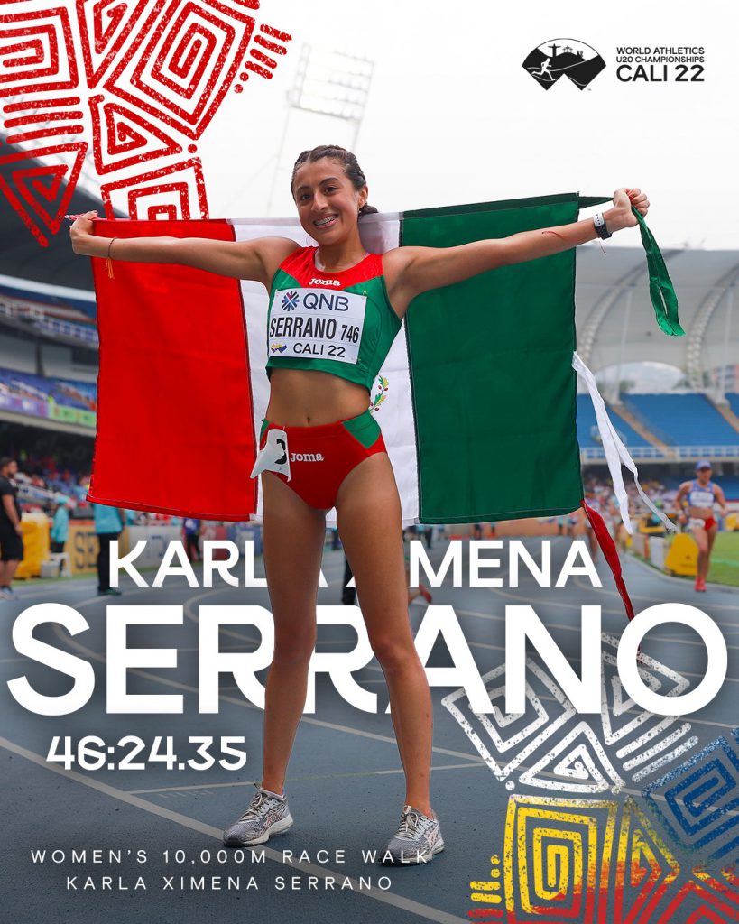 Karla Serrano, Campeonato Mundial sub 20