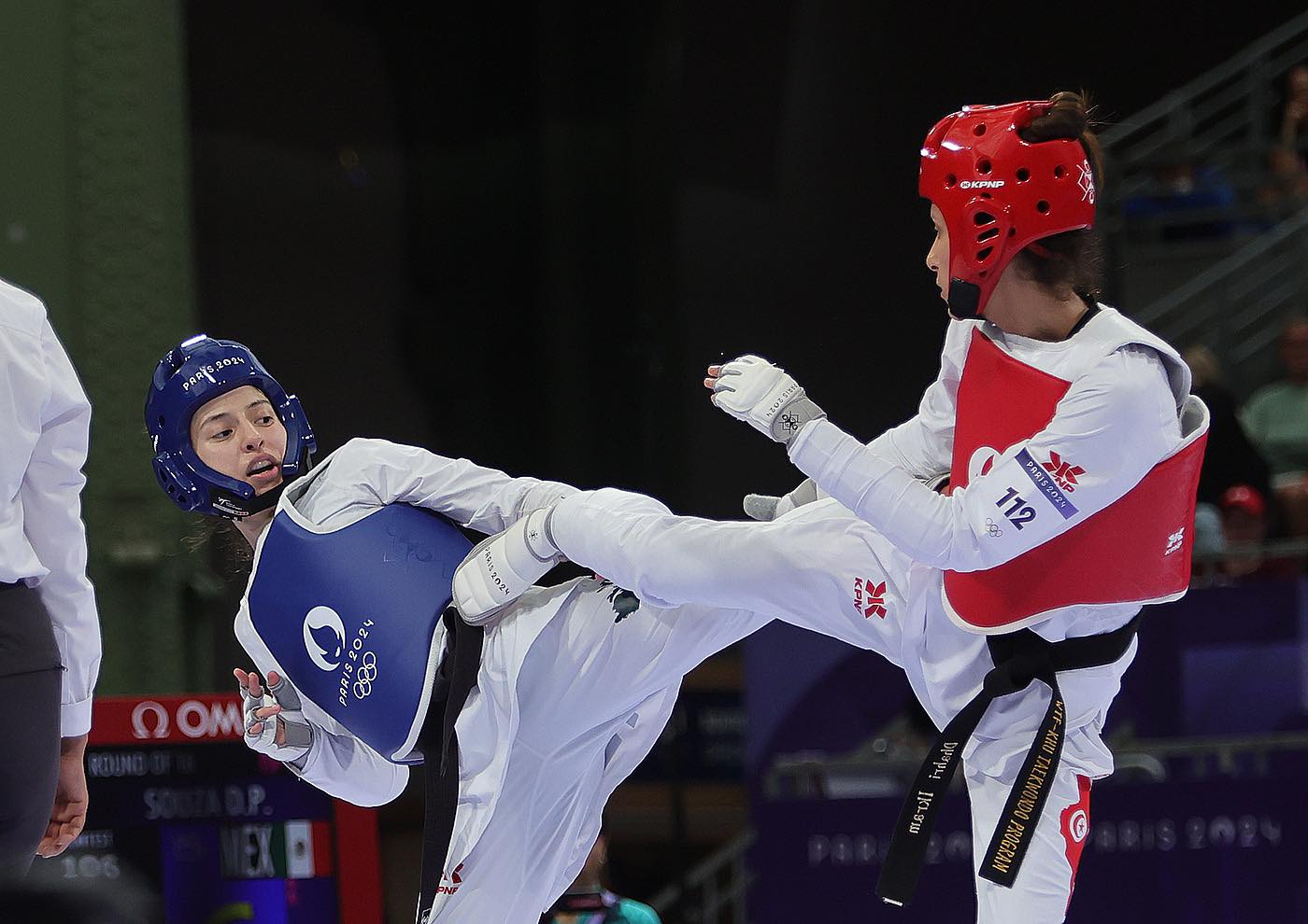 Daniela Souza quedó eliminada del Taekwondo de Juegos Olímpicos París 2024.